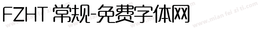 FZHT 常规字体转换